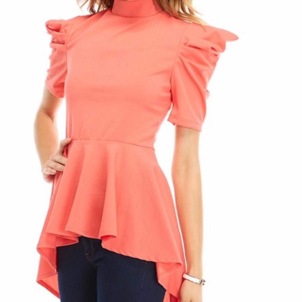 Coral High Low Top